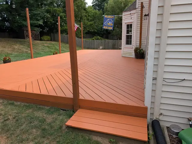 30-Year-Old Deck Restoration, after